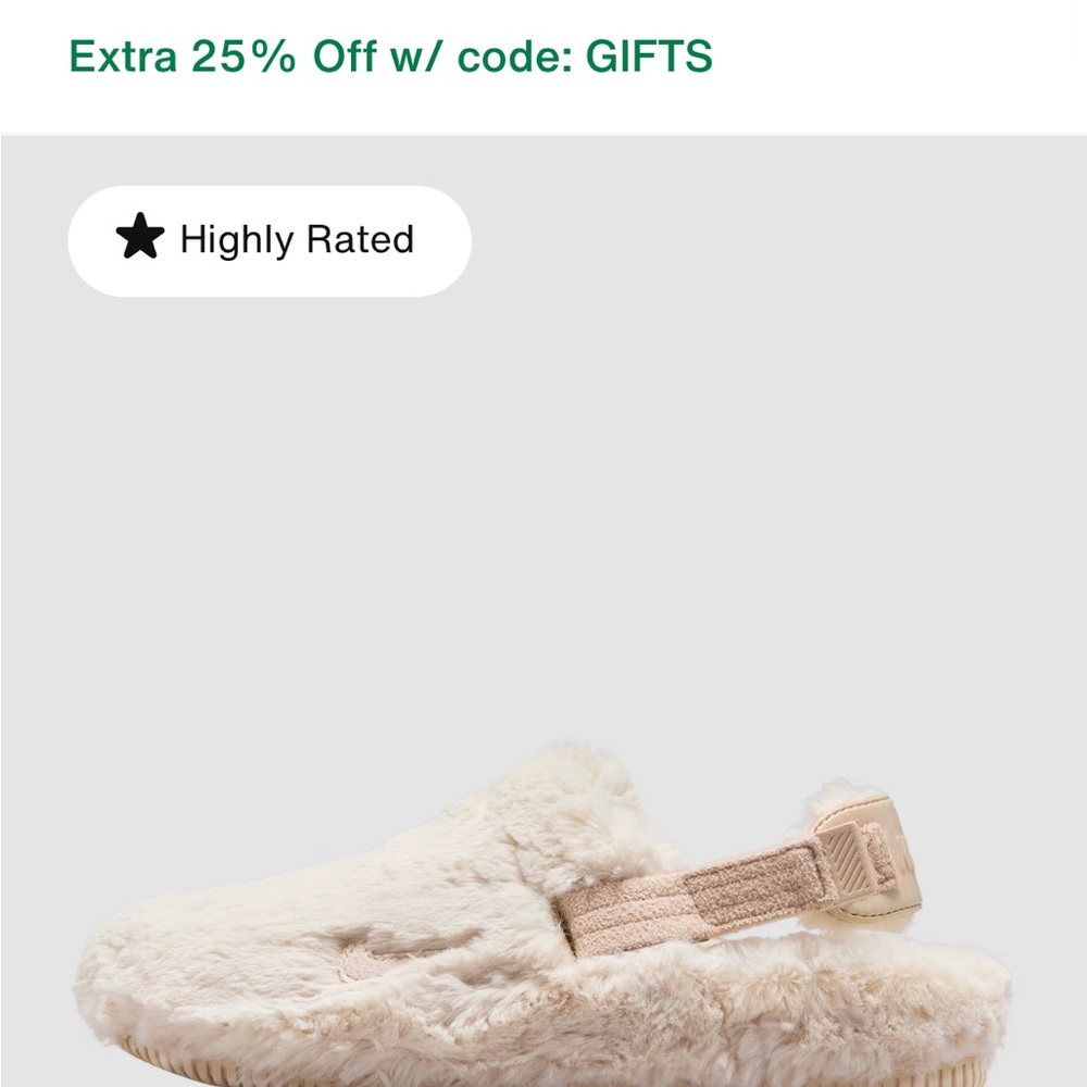 Nike calm SE women’s mules size 10
